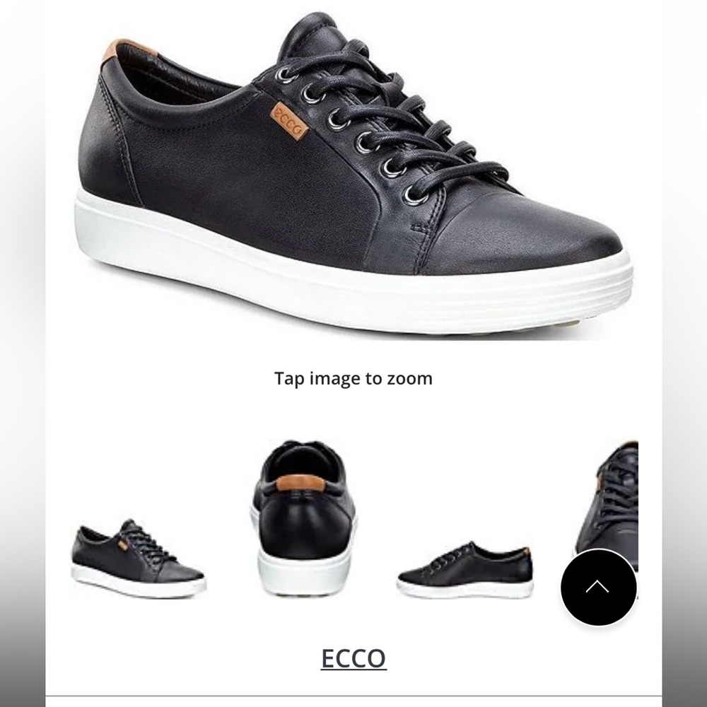 Ecco Women’s Soft Leather Lace Up
